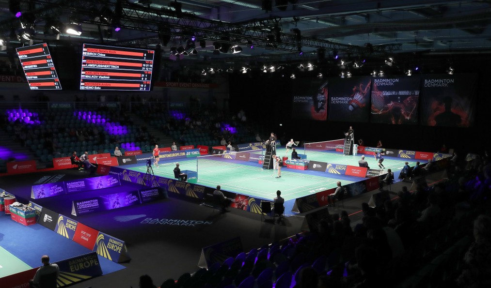 European Badminton Championships in Kolding, 2017 (Photo: Badmintonphoto)